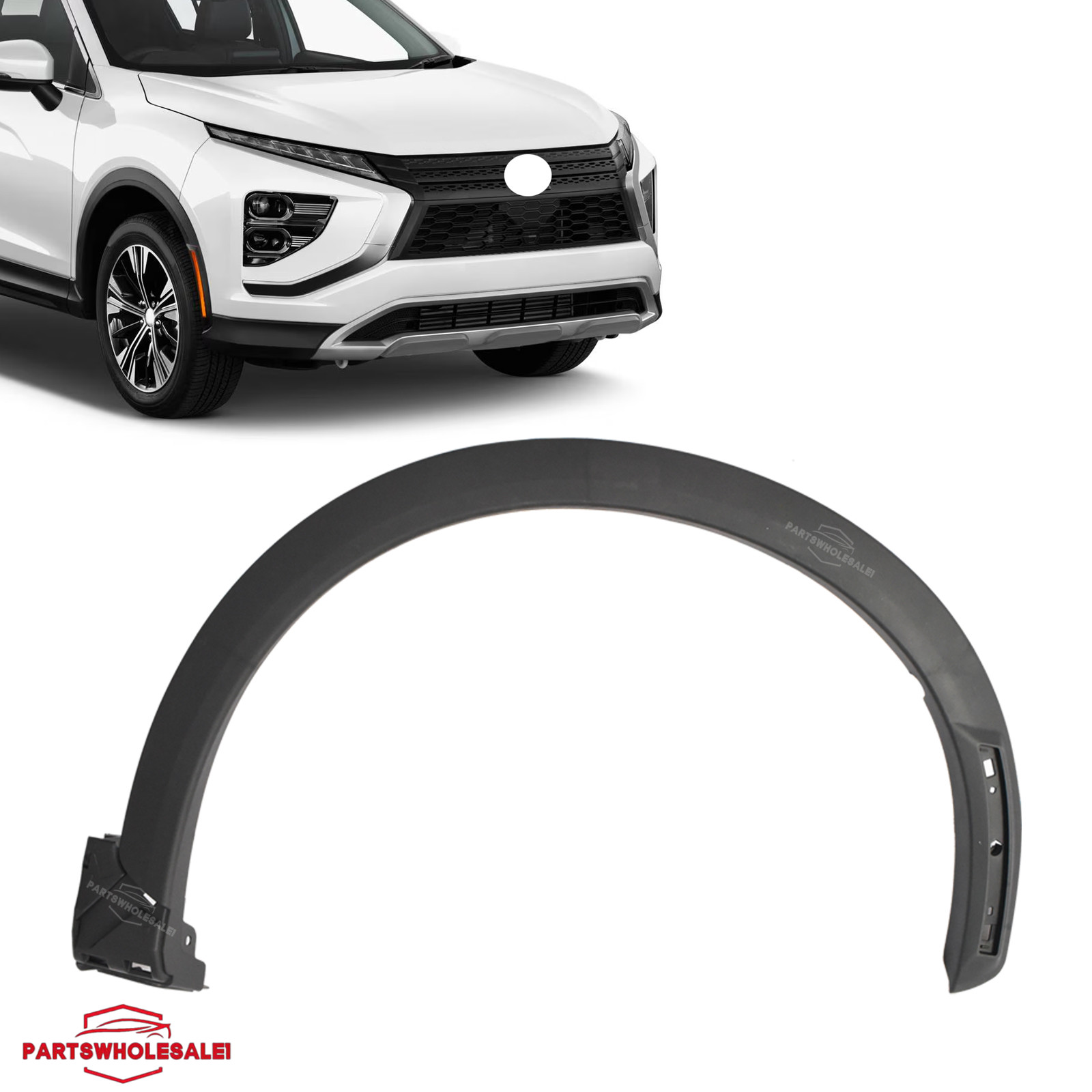 For Mitsubishi Eclipse Cross 2022-2025 Front Wheel Arch Molding Trim Cover Right