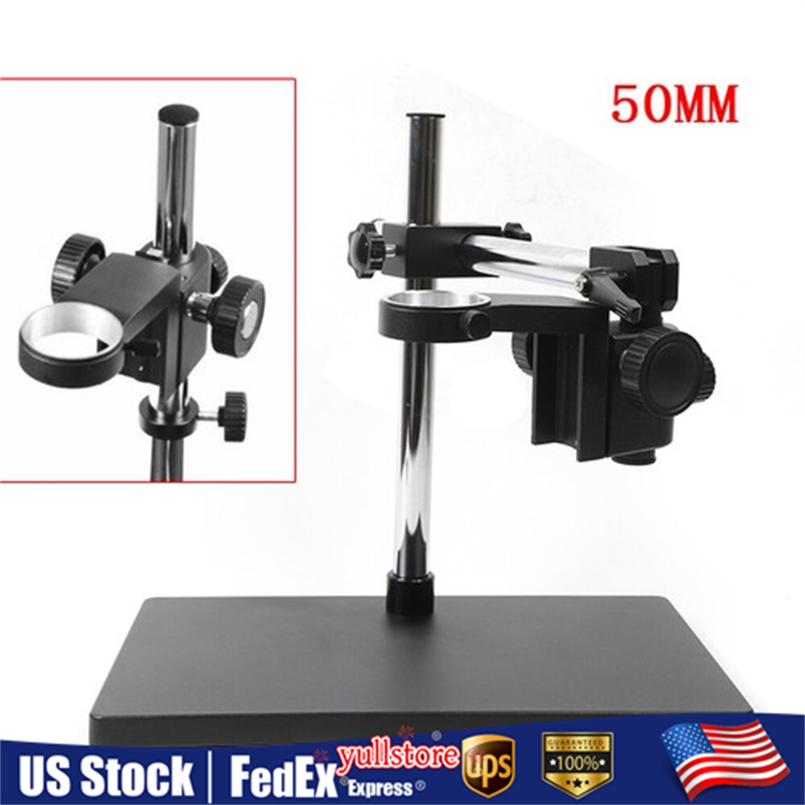 Digital Microscope Lift Stand Microscope Arm Platform Adjustable Holder Stand