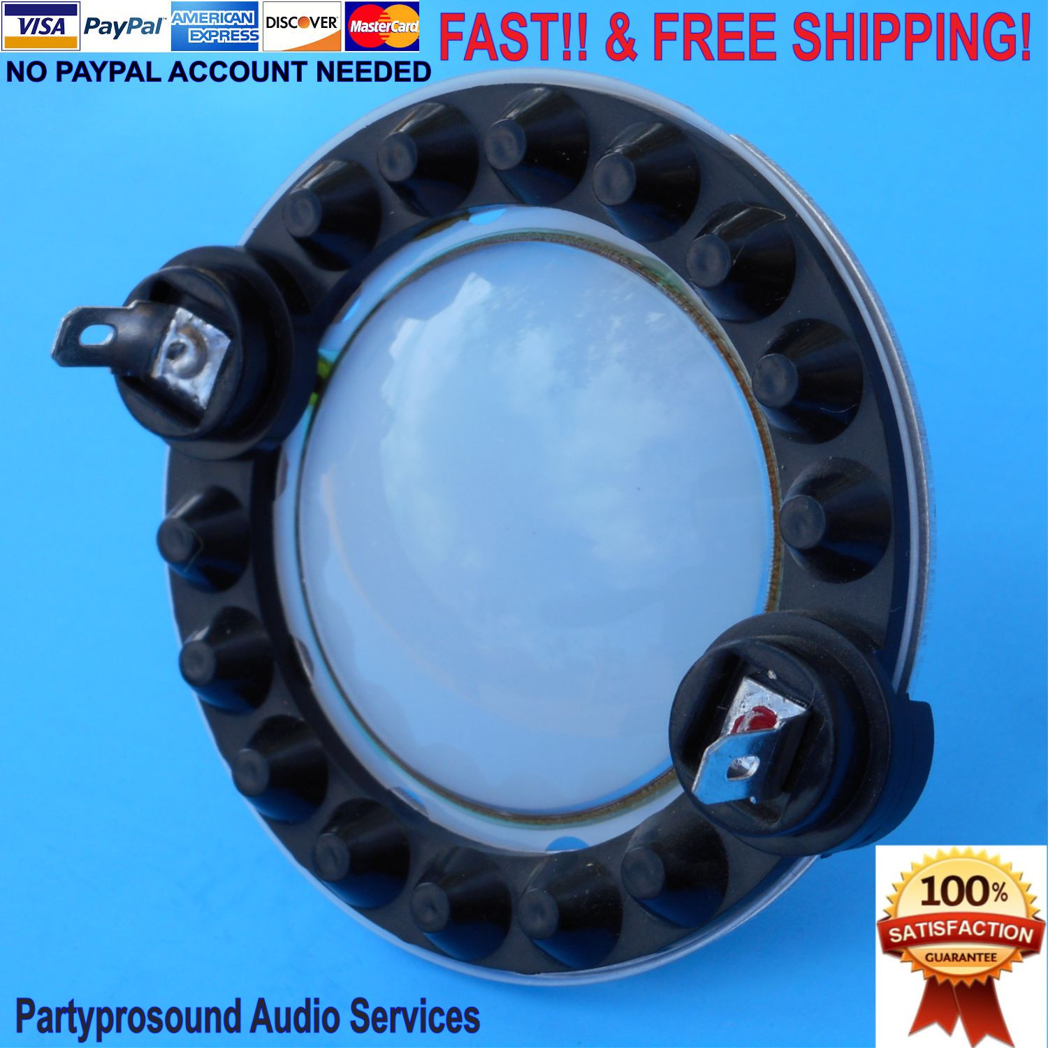 Diaphragm for QSC K12,K10 and K8 and QSC SP-000184-00 Driver KW Series  #19op