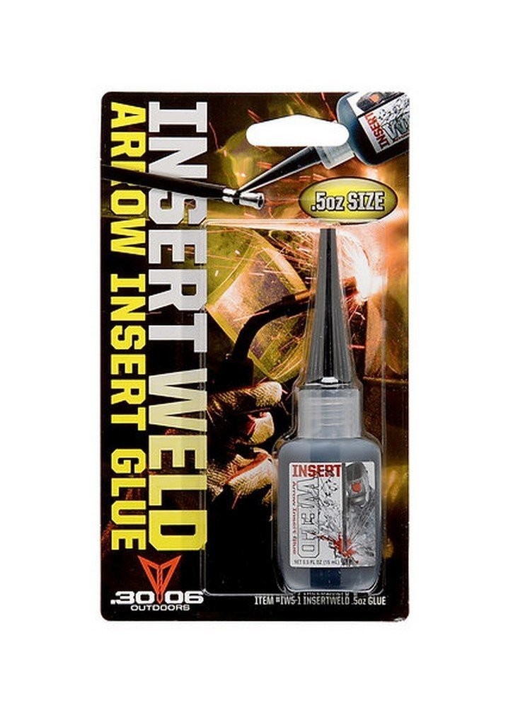 30-06 Outdoors Insert WELD Arrow Insert Glue 0.5 Oz Bottle Rubber Toughened IW51