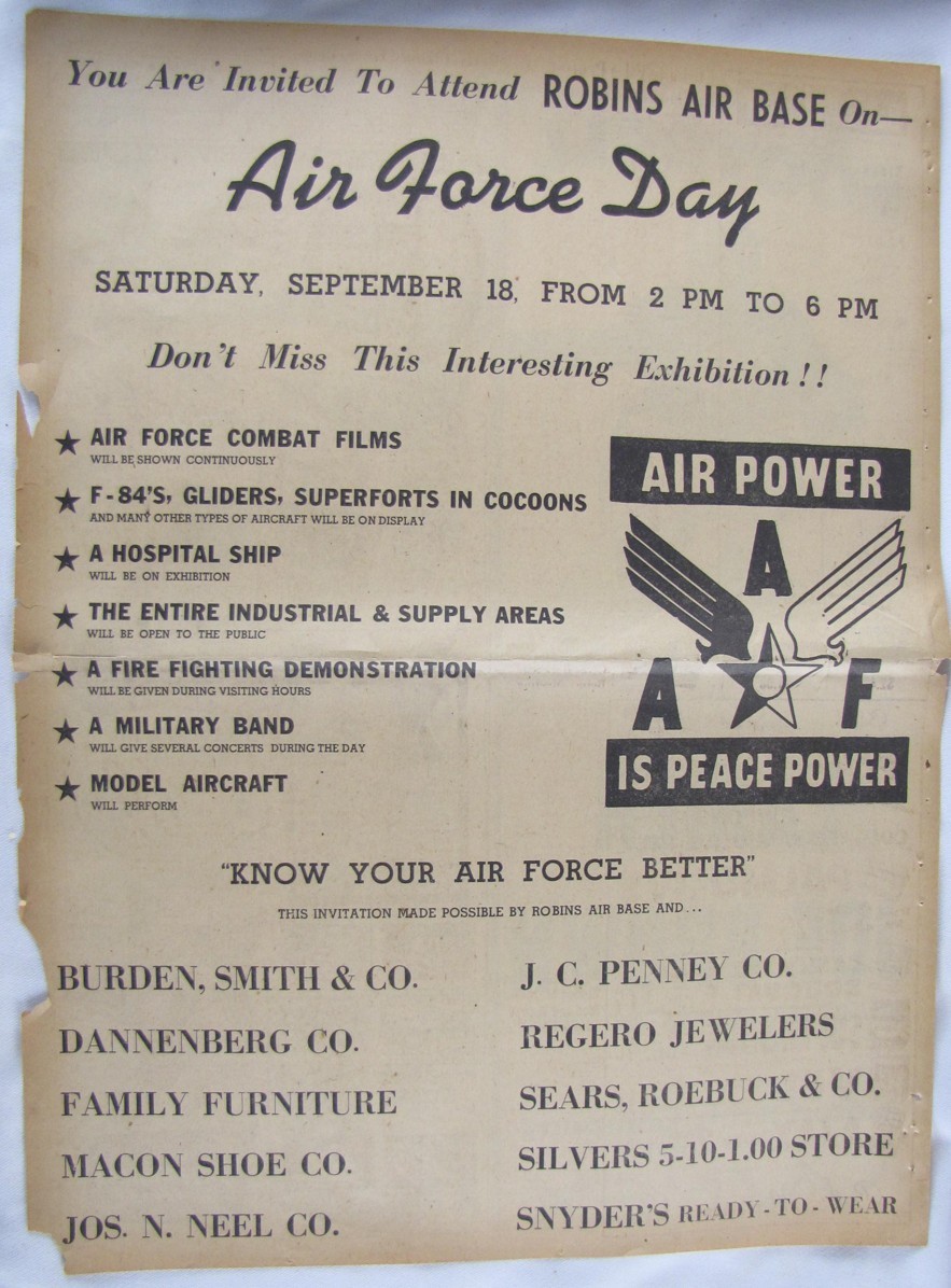 Vintage 1948 USAF Air Force FIRST Anniversary Newspapers Lot