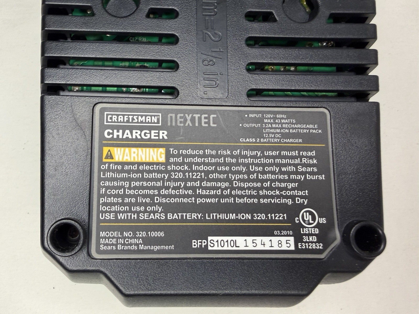 Craftsman Nextec Hammerhead Auto Hammer 12v Complete Kit Model 320.61352