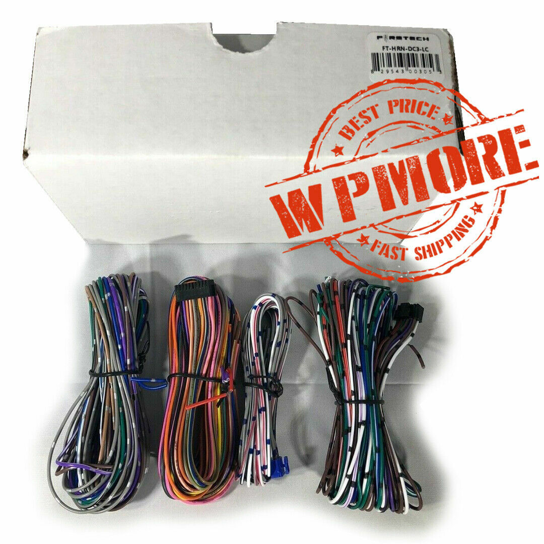 Firstech FT-DC3-LC Remote Start IT + FT-HRN-DC3-LC Harnesses + FT-ALARMIT-KIT
