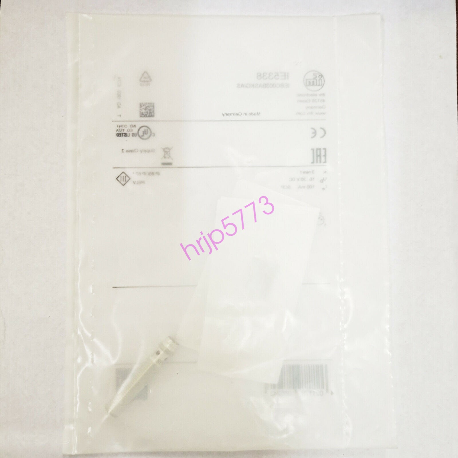 IFM IE5338 Proximity Switch Sensor New✦KD