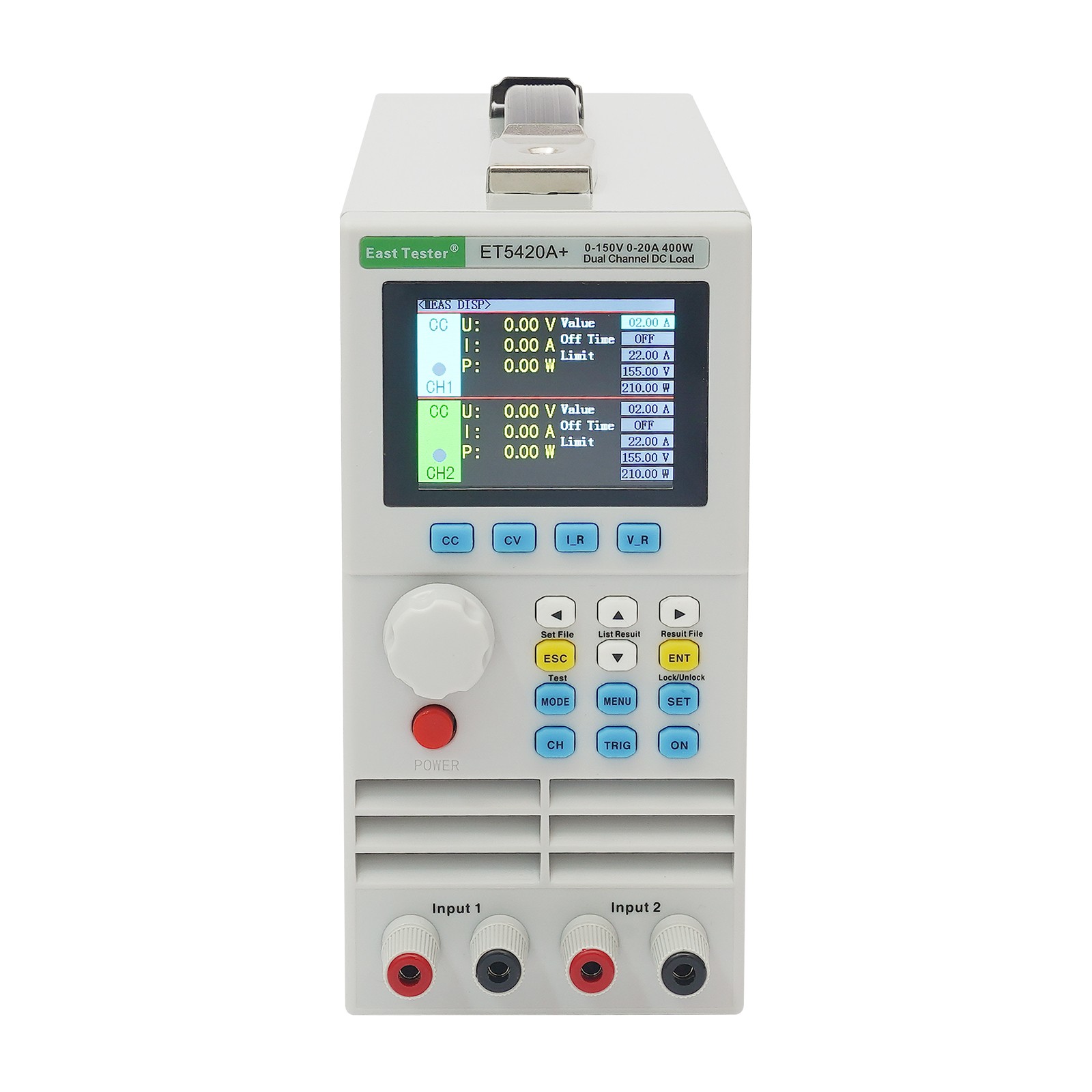 Programmable Electronic Load Tester, Electronic Load Tester with Dual Channel