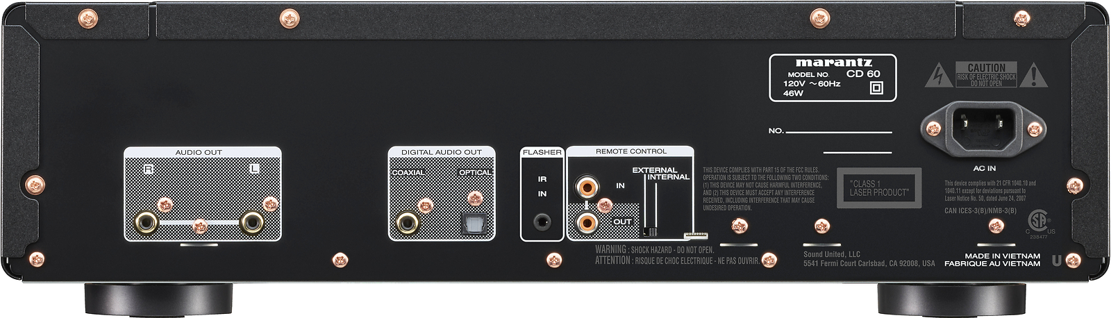 Marantz CD60 (SG) CD player