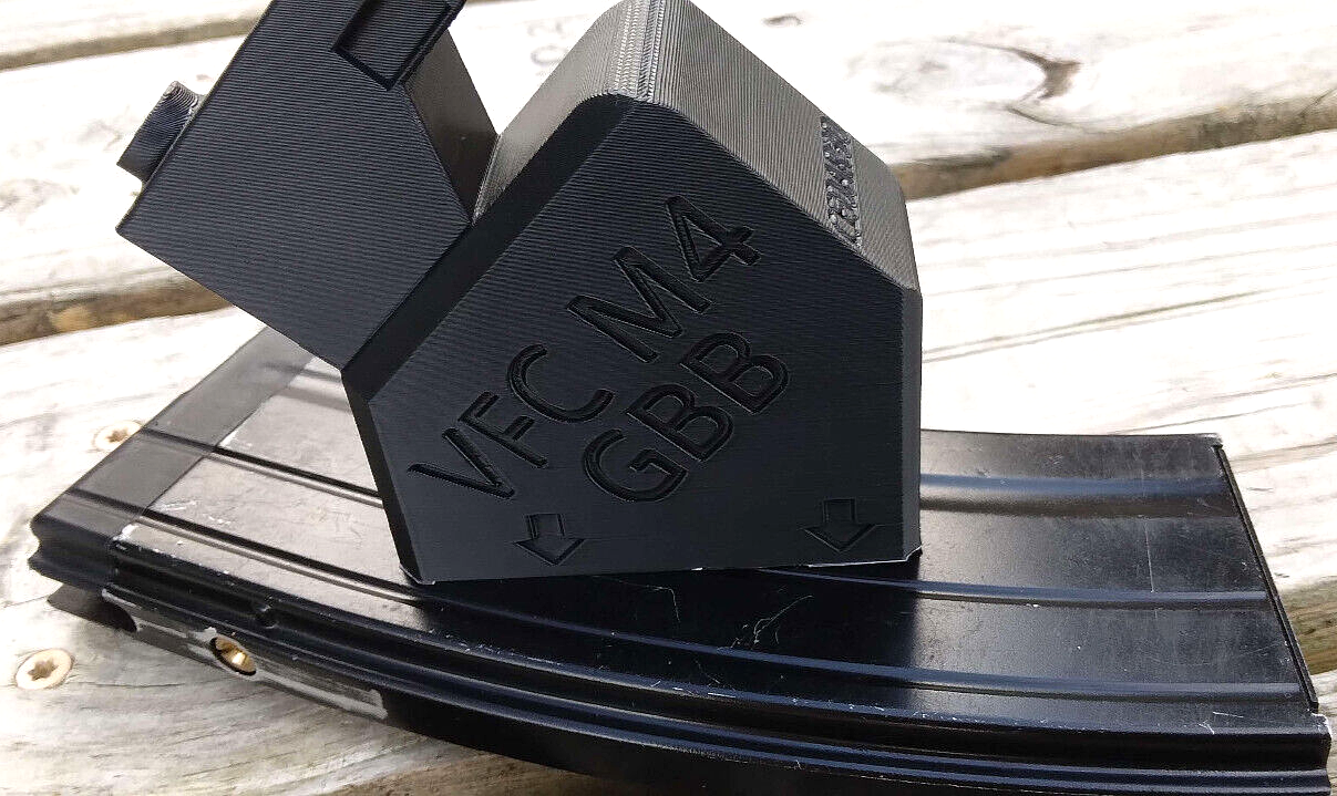 VFC M4 / 416 Airsoft GBB Odin Speedloader Adapter (Black)