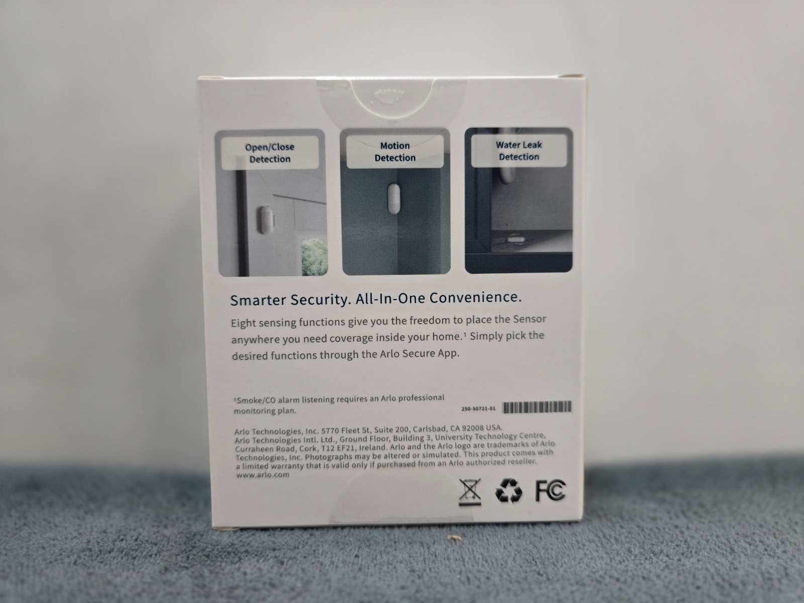 Arlo All-in-One 8 in 1 Sensor Multi-Function System Motion Water Leak Detection