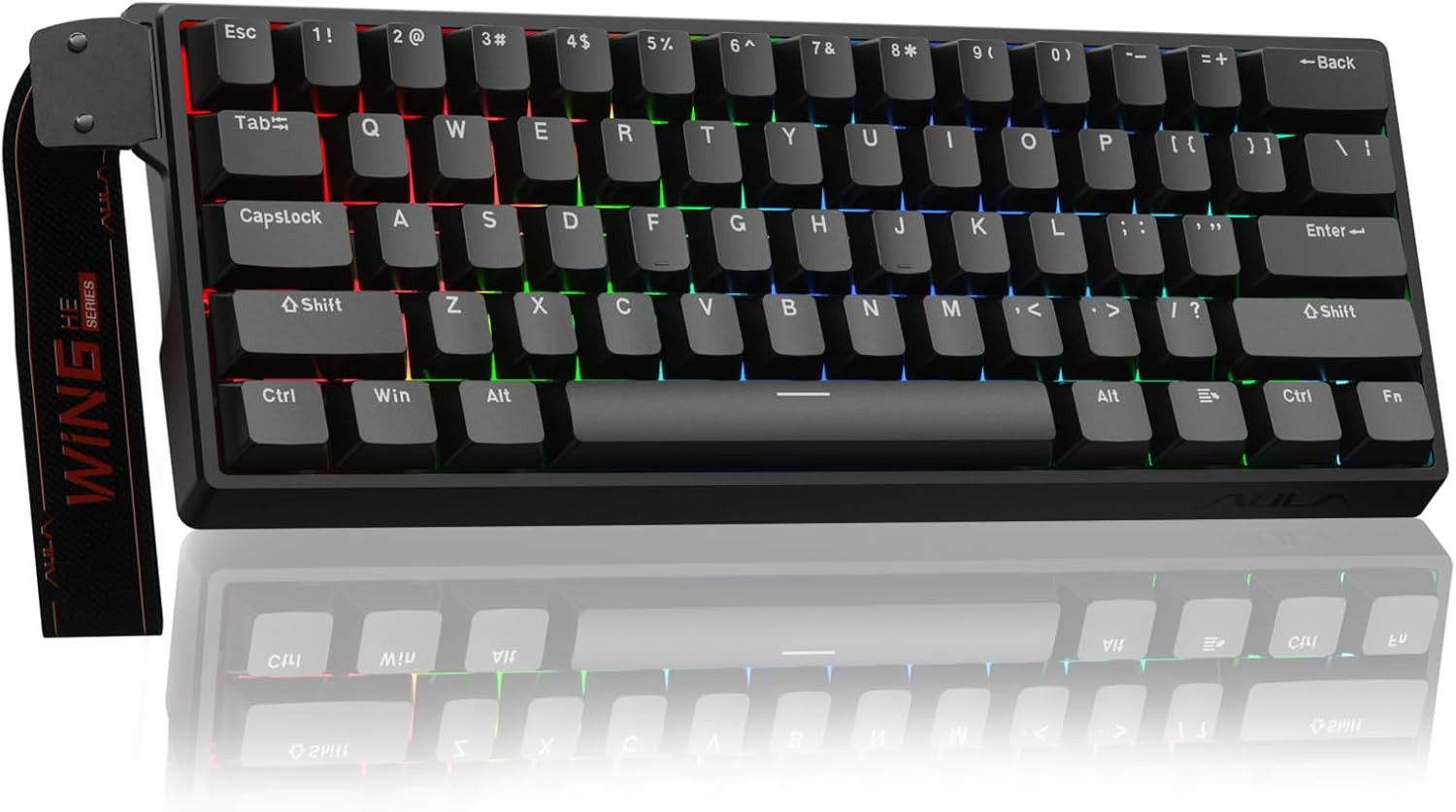 Aula WIN60 HE - 60% Mechanical Gaming Keyboard Wired, Magnetic Switch Hot Swappa