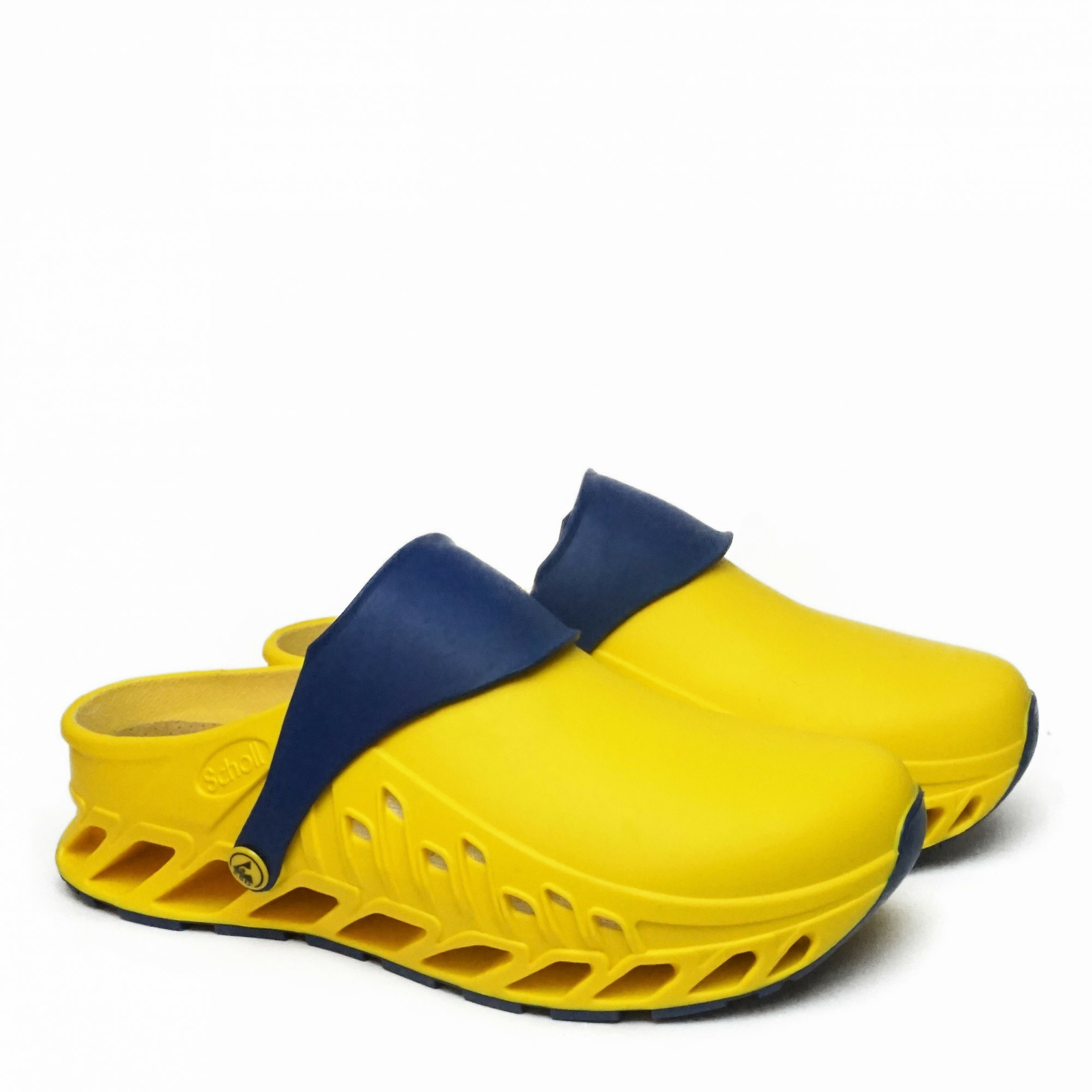 DR SCHOLL PROFESSIONAL CLOGS EVOFLEX ORIGINAL YELLOW STERILISABLE AND ANTI-SLIP