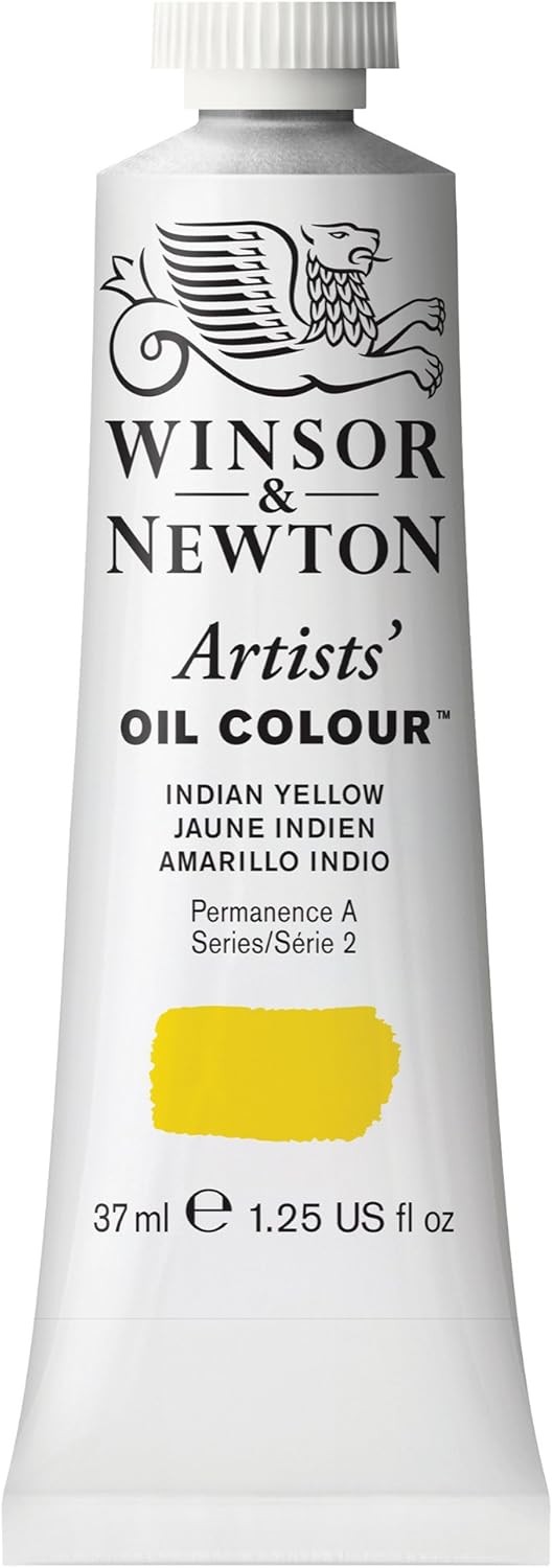 Winsor & Newton Artists' Oil Color, 1.25 Fl Oz (Pack of 1), Indian Yellow
