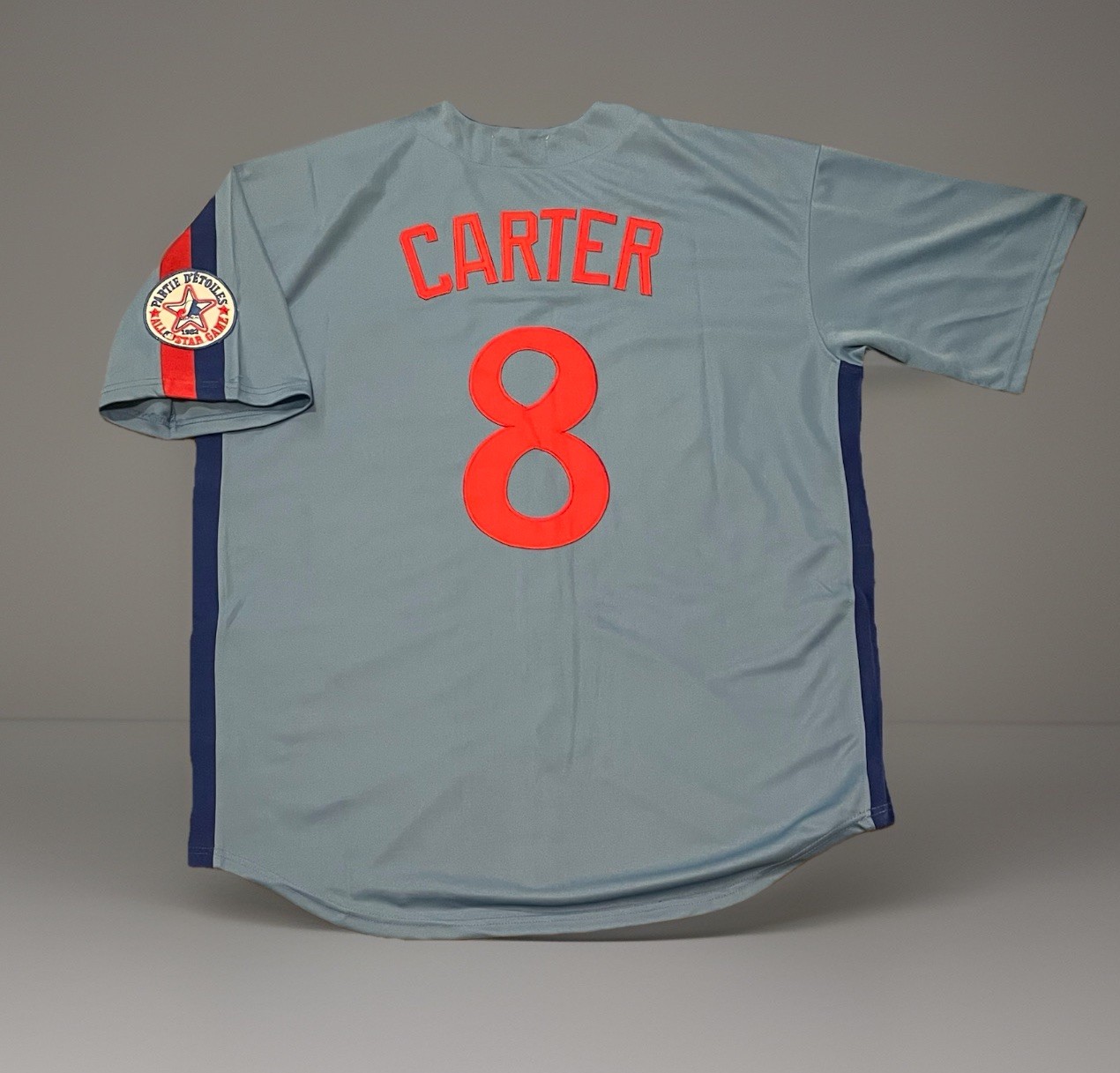 Gary Carter Montreal Expos Jersey Men’s XL 1982 Road Blue Retro Throwback