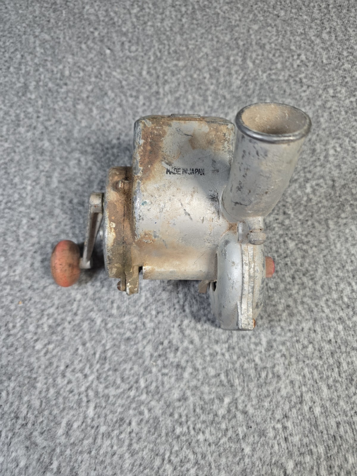 Antique Handheld Crank Handled Seeder From 1920's Handle Broken Off