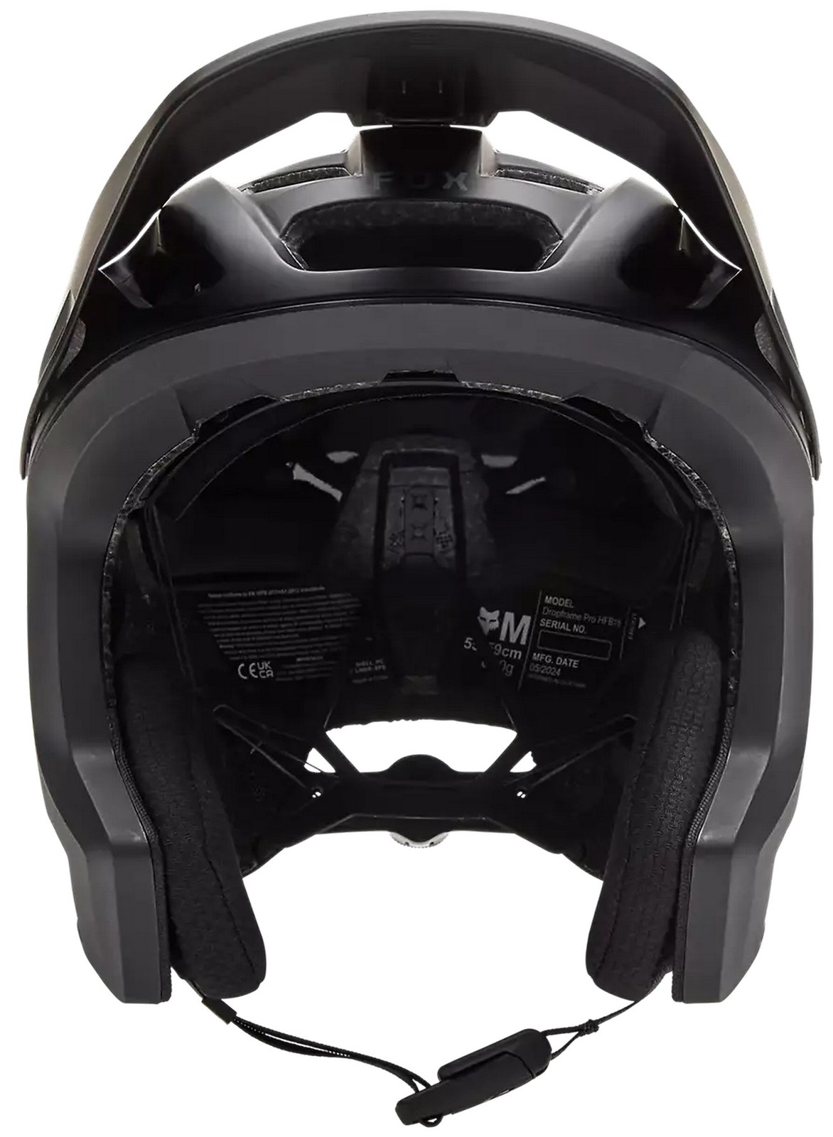 Fox Racing Dropframe Pro Grid MTB Mountain Bike Helmet Black