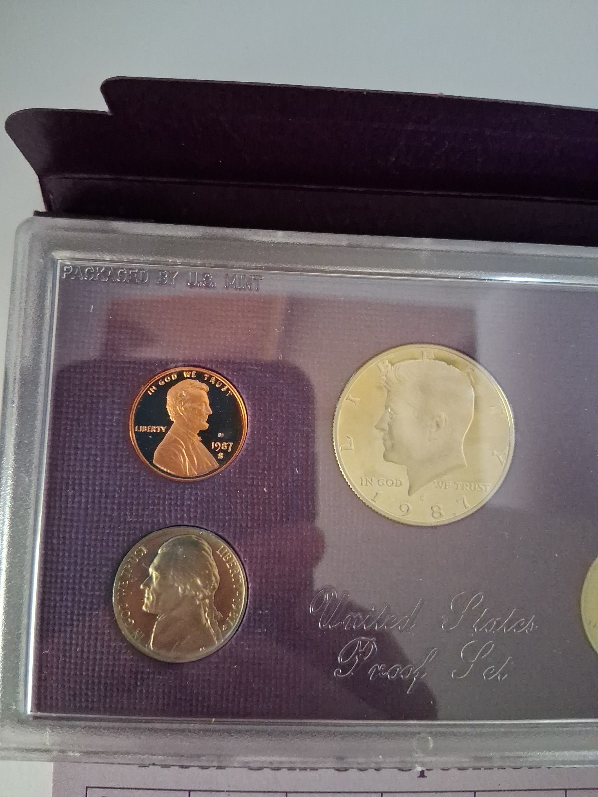1987 S US Mint Proof Set