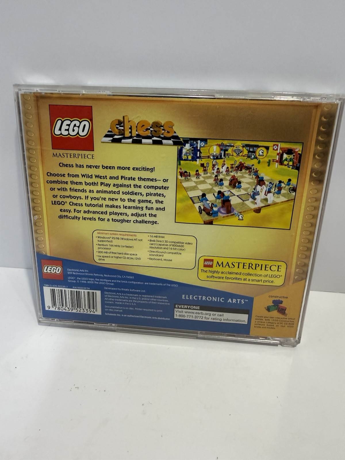 LEGO Chess PC Game CD-ROM for Windows 98 2000 English 523392