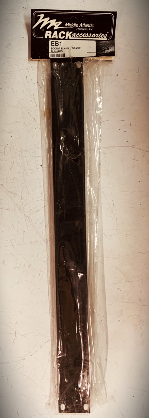 MIDDLE ATLANTIC Products Flanged Econo Blank EB1  1SP Rack Blank