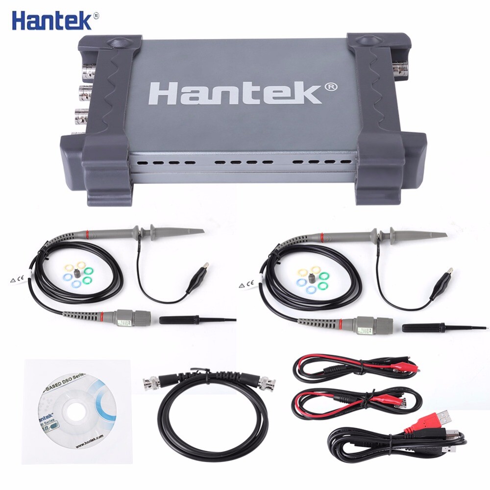 HANTEK 6074BD Digital Oscilloscope Waveform Generator Bandwidth 70MHz 4CH