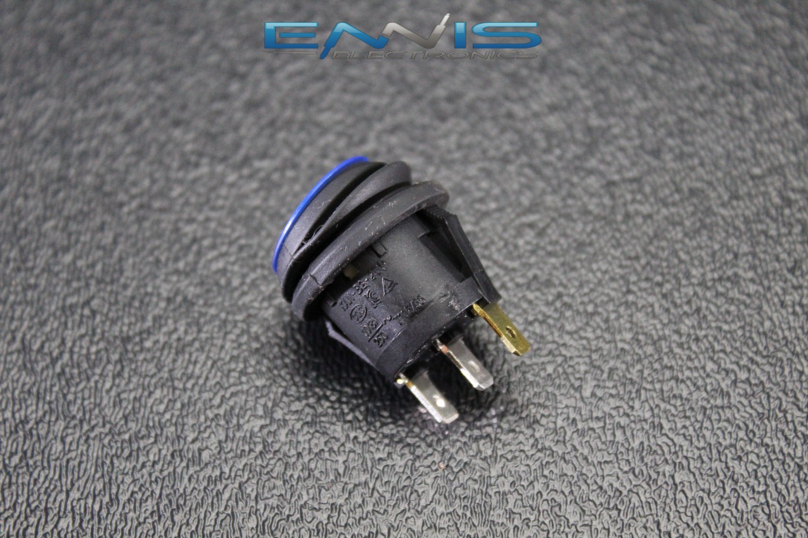 10 PCS ROCKER SWITCH ON OFF BLUE TOGGLE LED 12V 16 AMP 3 PIN IS-EC-WP1216BLU