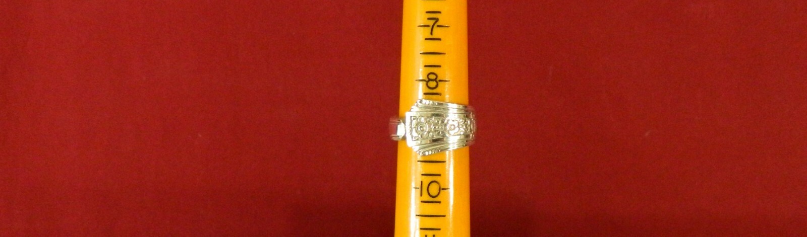 5 Silver Plated Spoon Rings Size 9