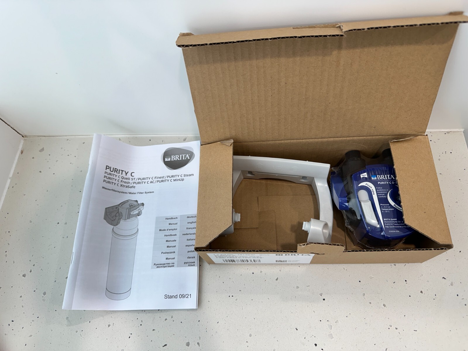 Brita Purity C Water Filter Head With Bracket 1013637 BNIB RRP $75.90