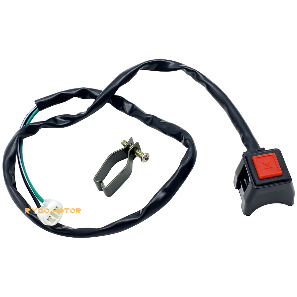 Handlebar Engine Kill Stop Switch for Yamaha YZ125 YZ250 F/FX/X YZ450F 2005-2020