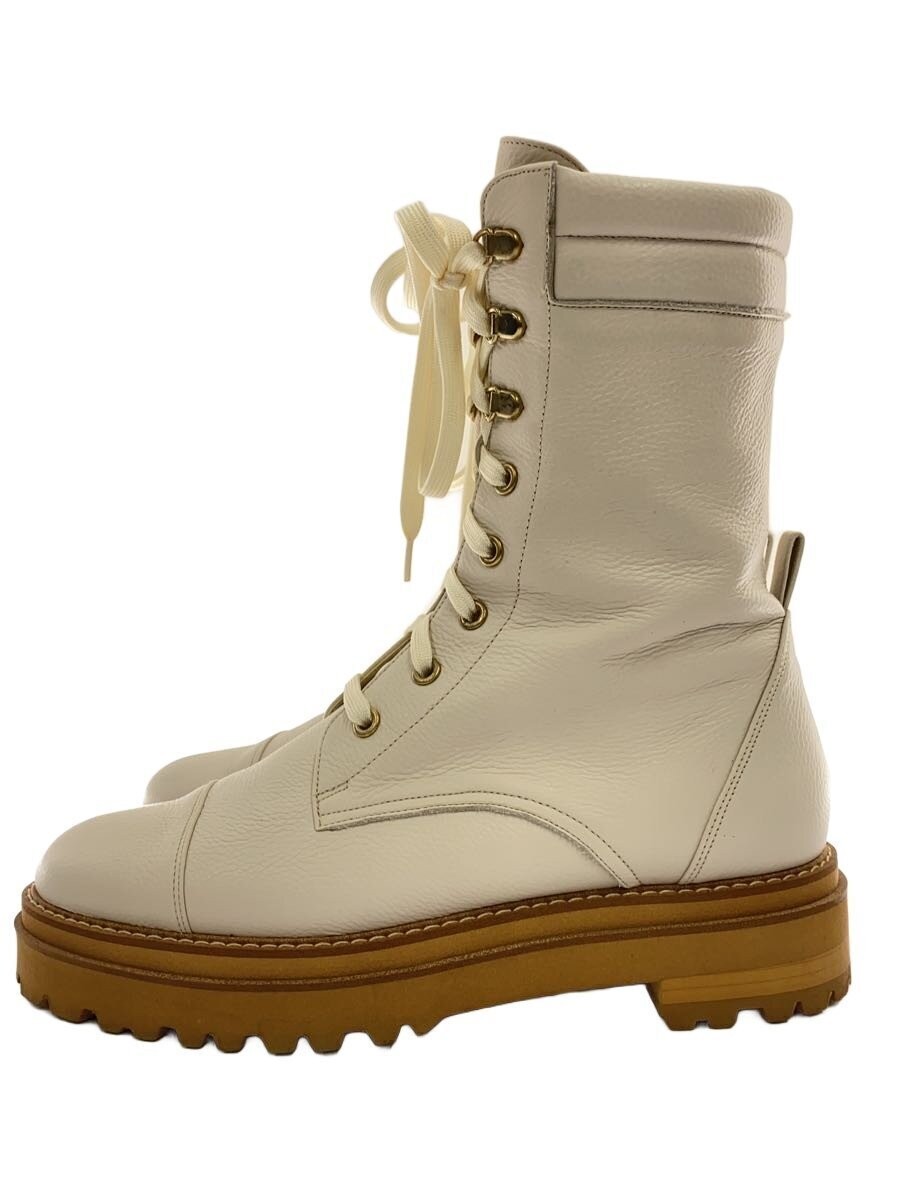 Diana Lace-Up Boots/24.5Cm/Crm/Kw-64311 3544
