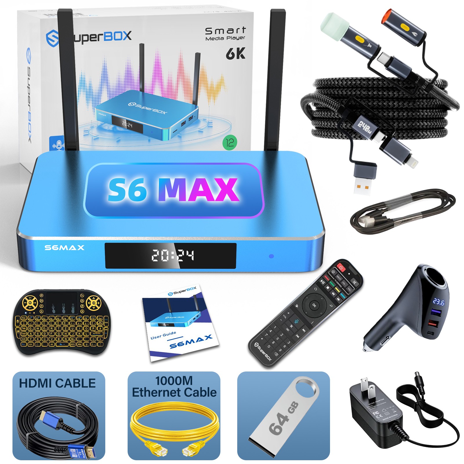SuperBox S6 Max  - Authorized Distributor - Free Shipping