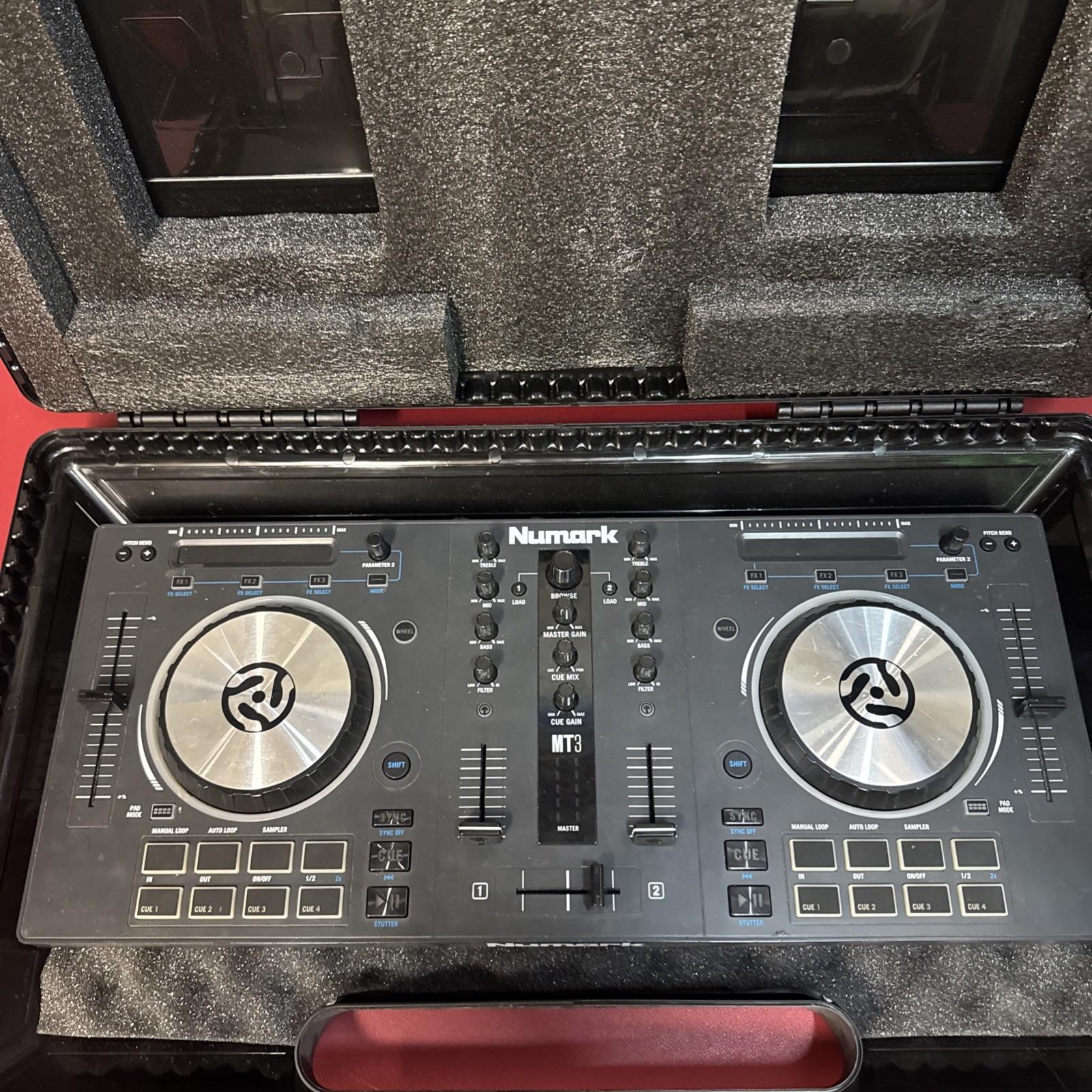 Numark Mixtrack 3 MT3 All-in-One DJ Controller And Case Only