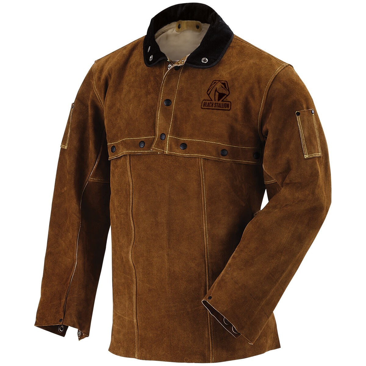Black Stallion 220cs Small  Welding Jacket New