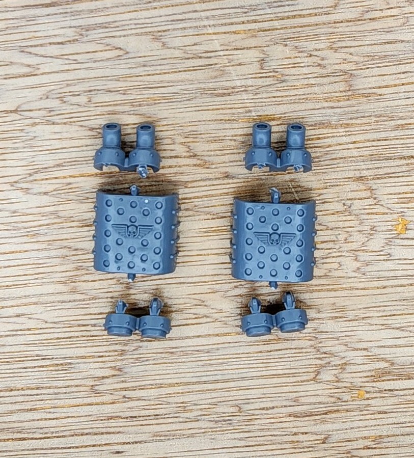 Imperial Guard Rogal Dorn Exhaust Bits