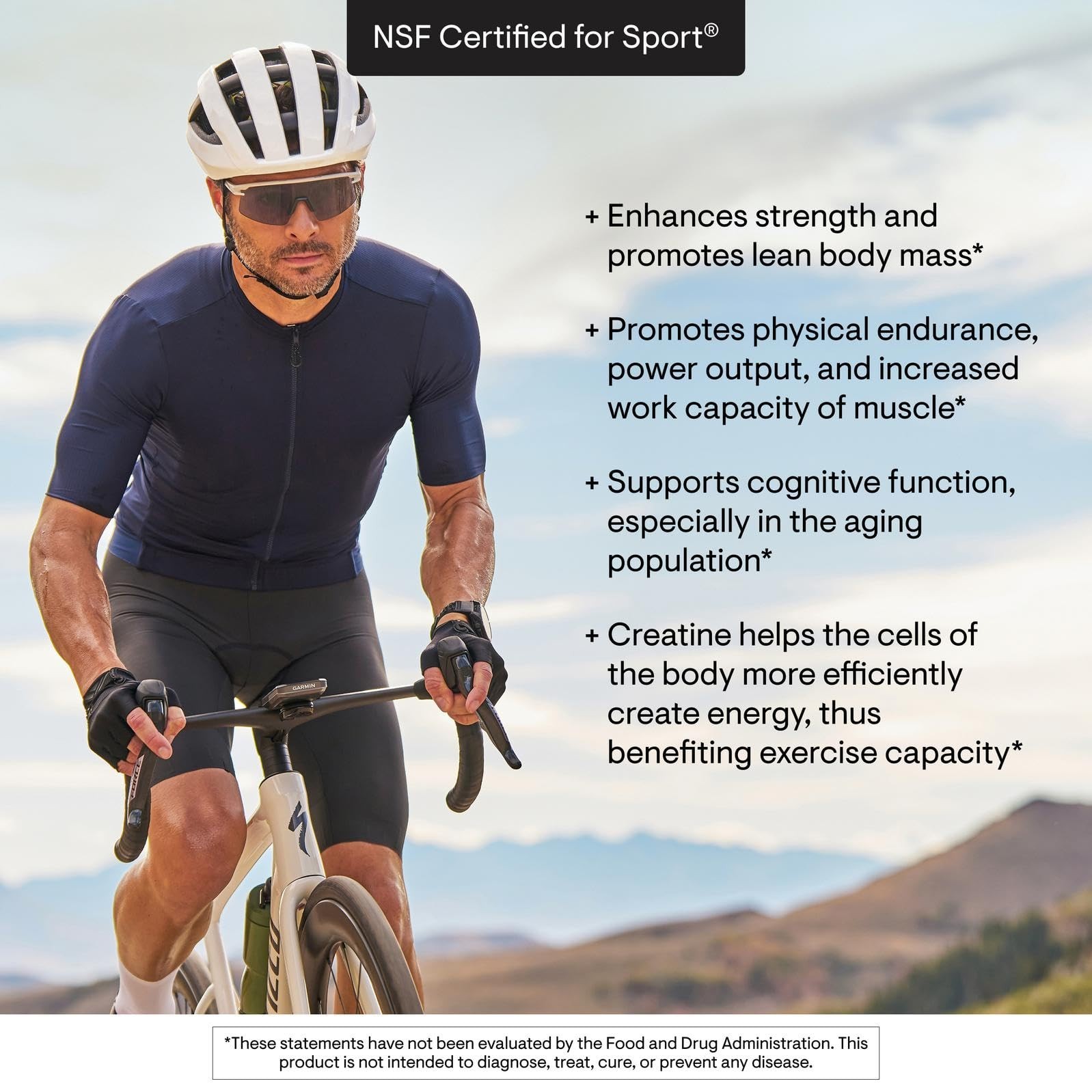 Micronized Creatine Monohydrate Powder - Muscle & Cognitive Support - Unflavored