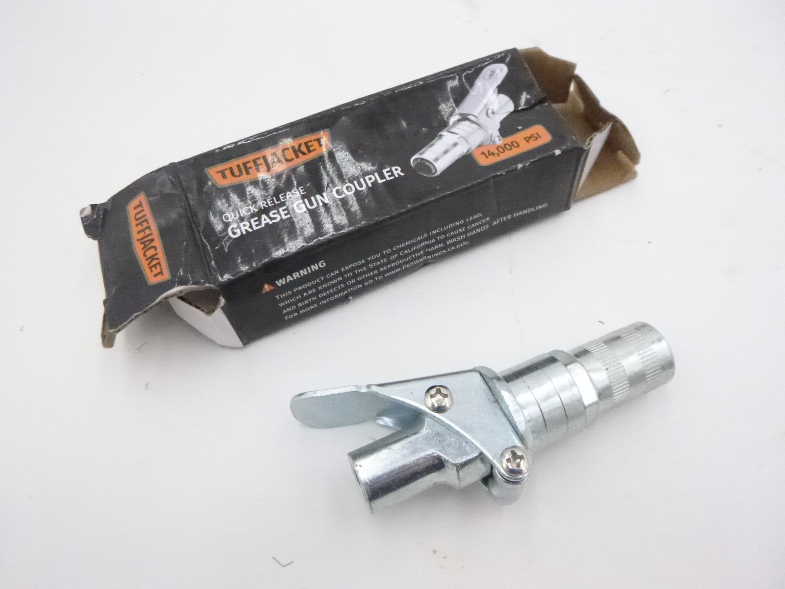 Inwell Grease Gun Coupler 1/8" NPT 16mm 14000PSI