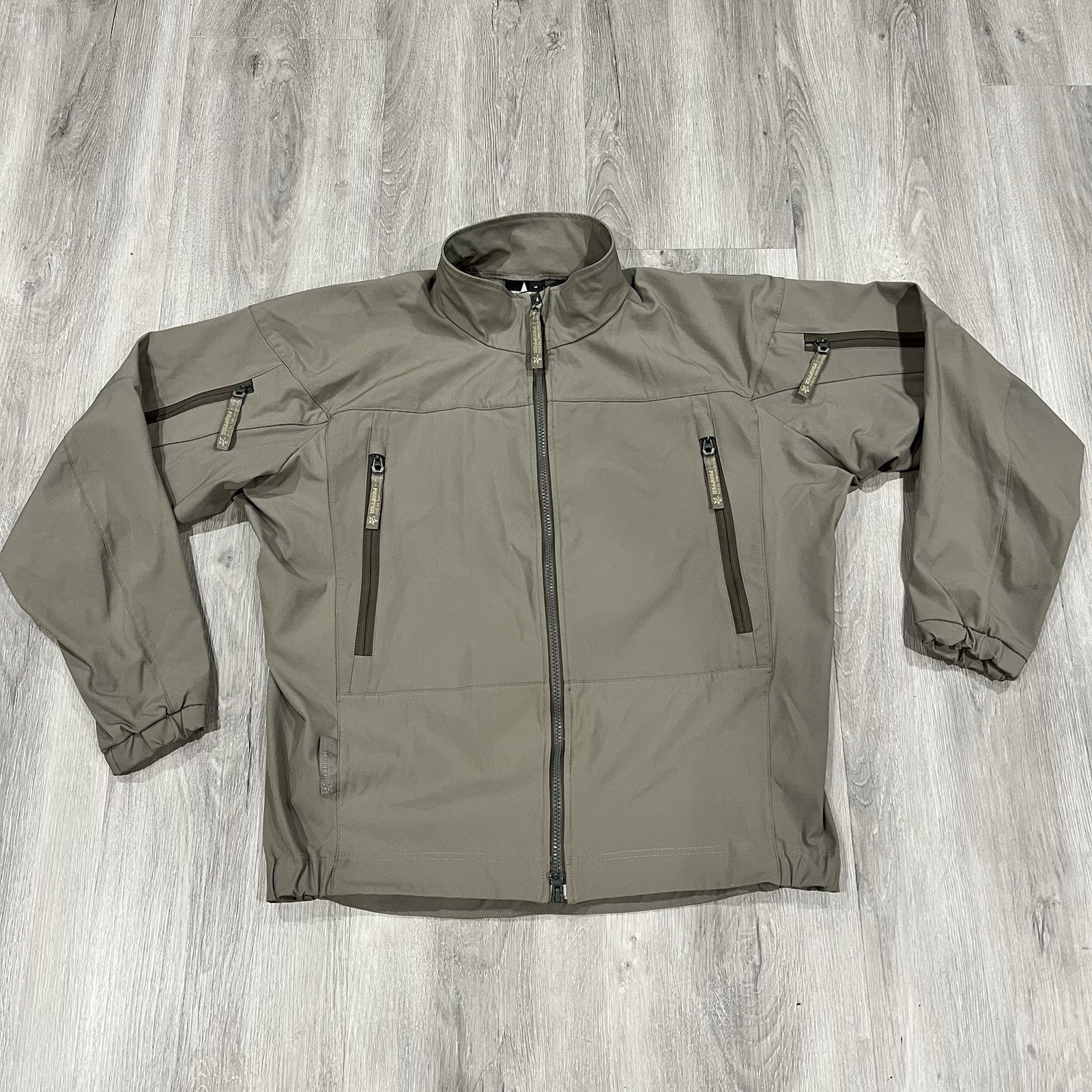 Adventure Tech Propper Softshell Jacket Military Alpha Green Men M Made In USA