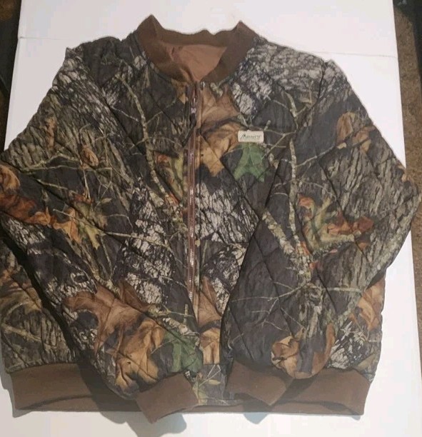 Mount'N Prairie Camo & Brown  Reversible Hunting Jacket Size XL