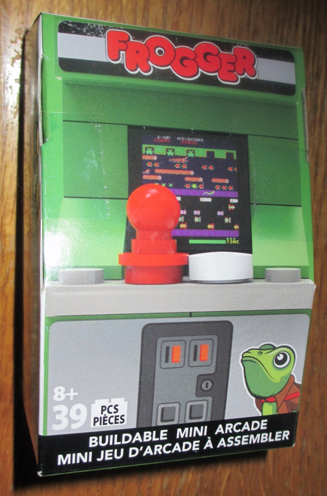 Arcade Classics Buildable Mini Arcade You Build 39 Pieces - Frogger - NIB