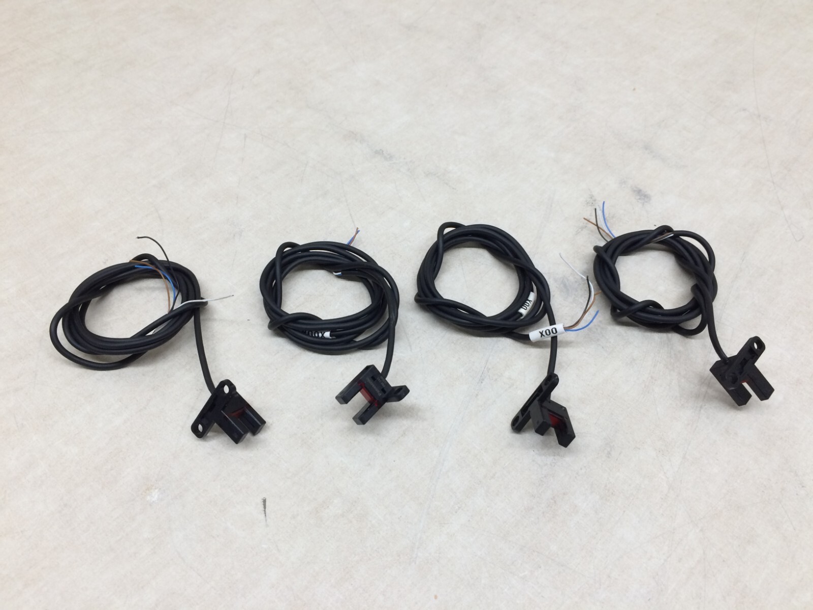 Lot of 4 Panasonic PM-T45 Micro Optical Sensor Photoelectric PM-45