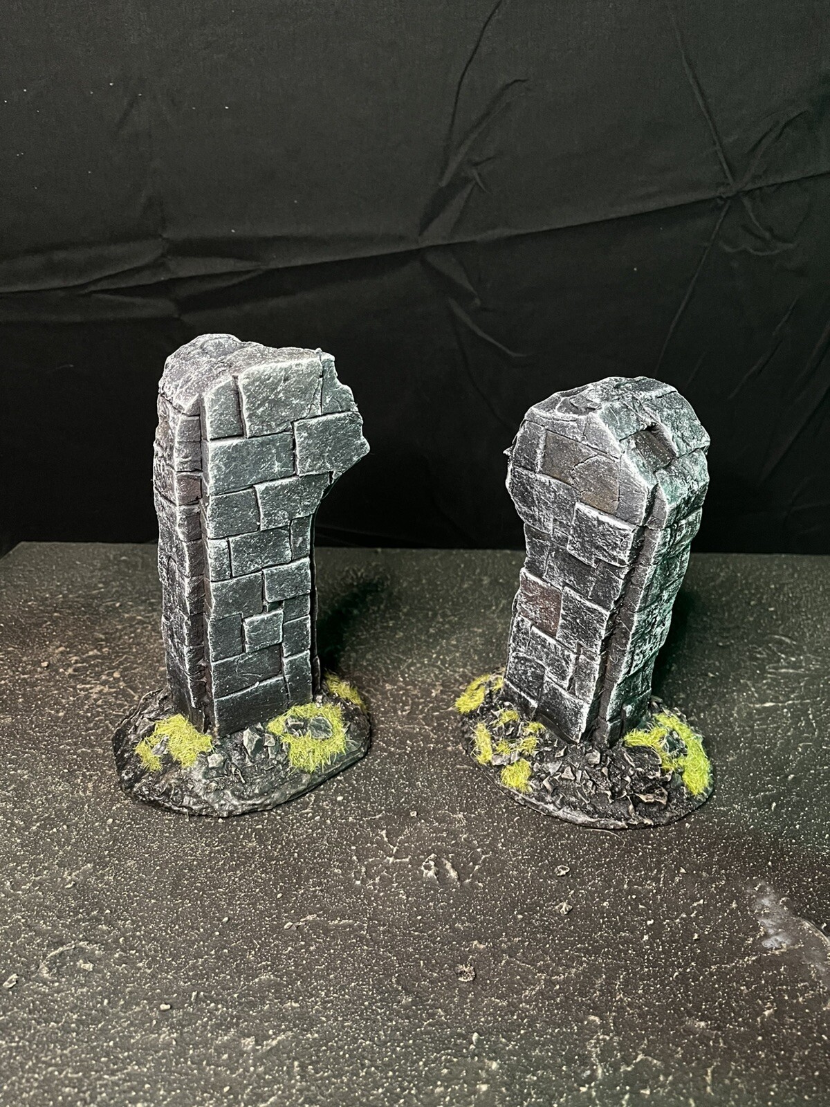 Wargaming Set Of ancient Ruins Warhammer 40k Compatible 28mm fully painted