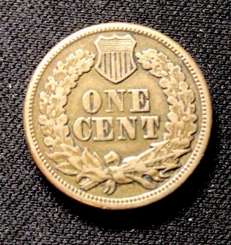 1863 Indian Head One Cent VF+! ENN Coins