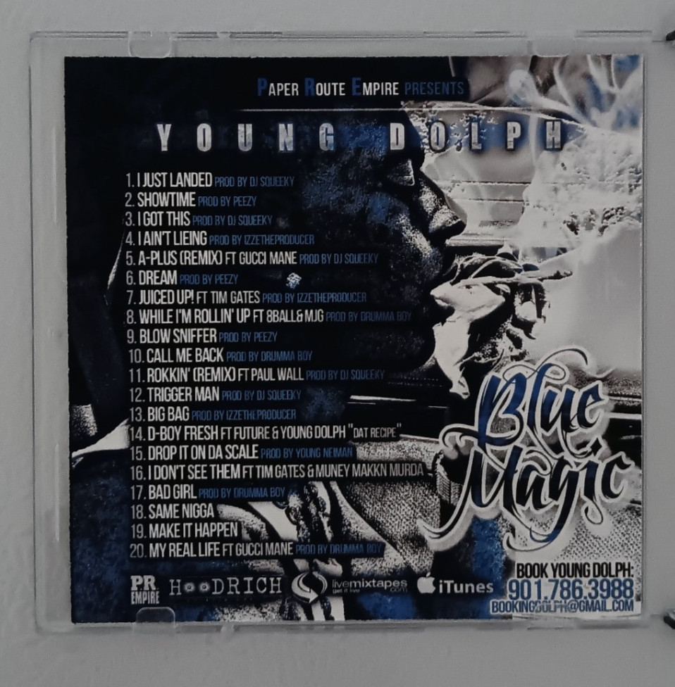 Rap/Hip-Hop CD, Young Dolph - Blue Magic [SEALED Mixtape]