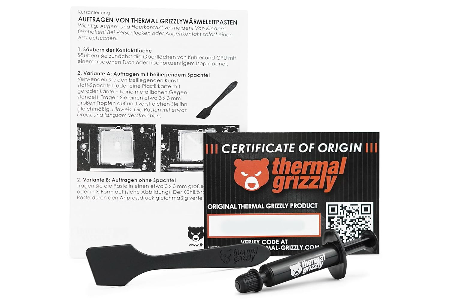 Thermal Grizzly Kryonaut Extremly High Performance Thermal Paste