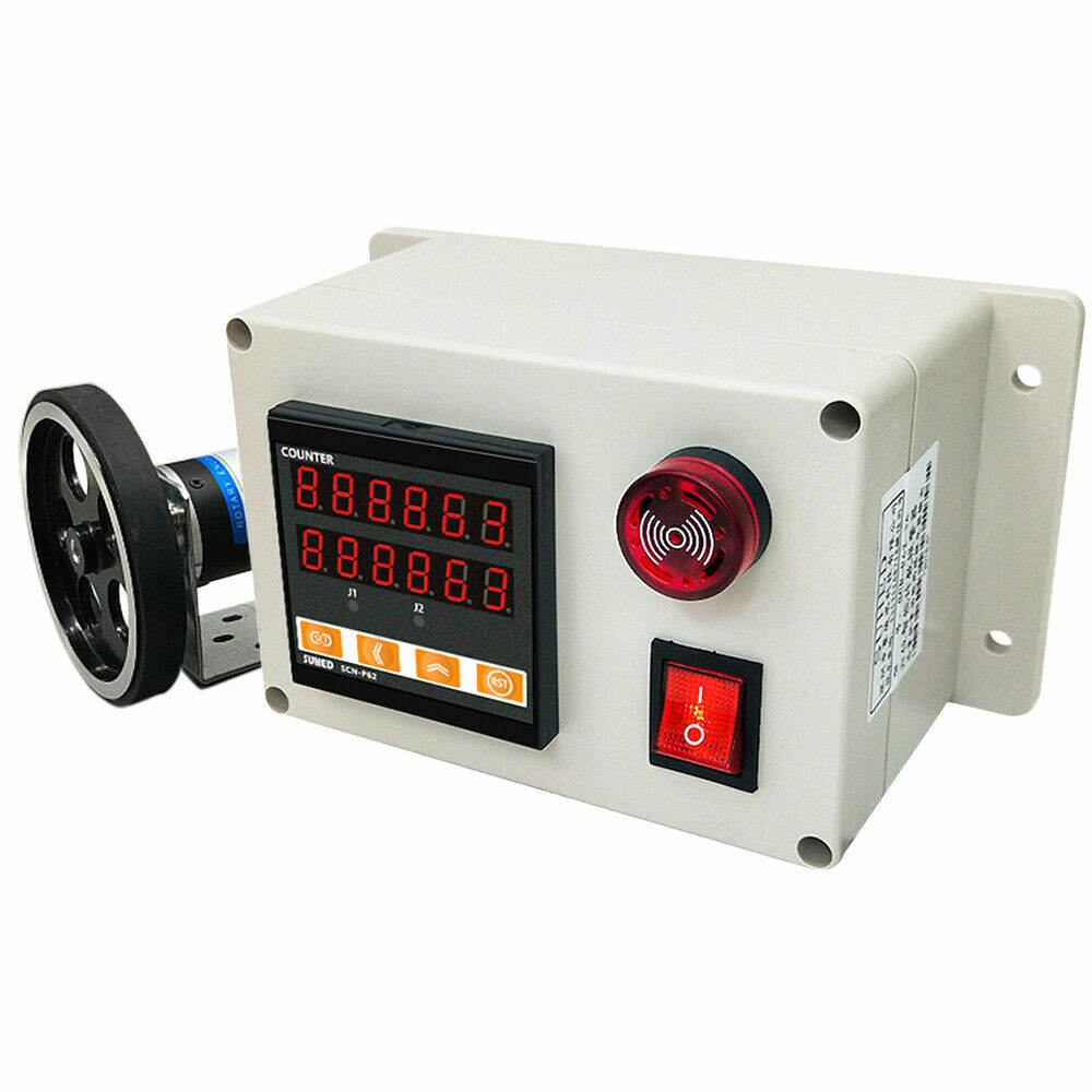 Digital Electronic Length Measure Meter Counter & 300PPR Rotary Encoder