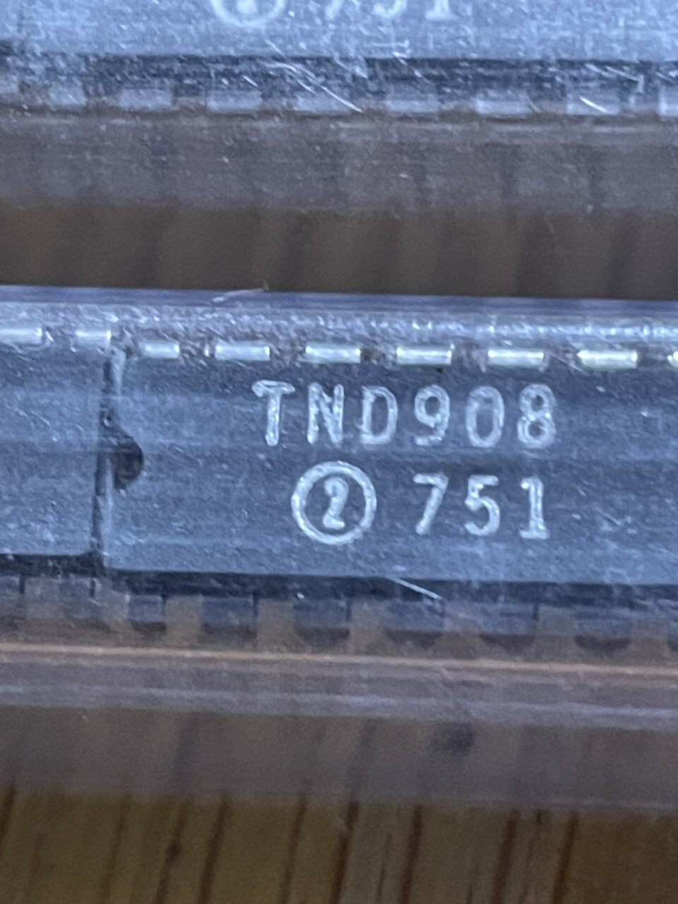 A lot of TWO (2) new NOS  TND908, 16 pins diode array in a  PDIP16.