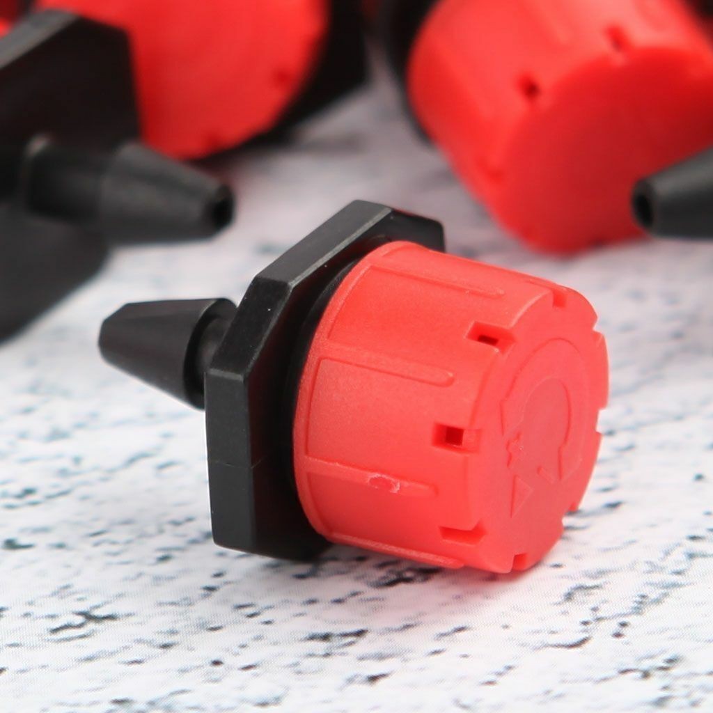 LOT Adjustable Emitter Dripper Micro Drip Irrigation Sprinkler Watering System