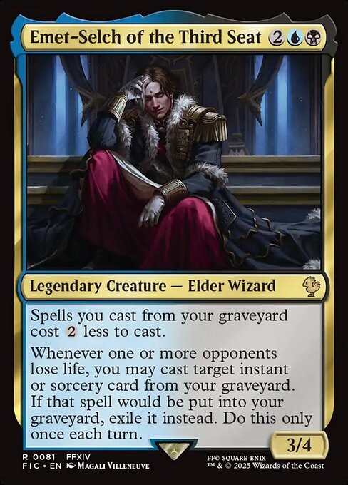 Emet-Selch of the Third Seat 81 R Normal FIC MTG NM