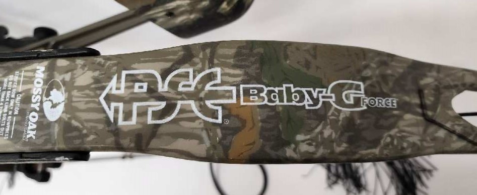 PSE Baby-GForce Compound Bow Package, RH, 50-60#, 26-27"