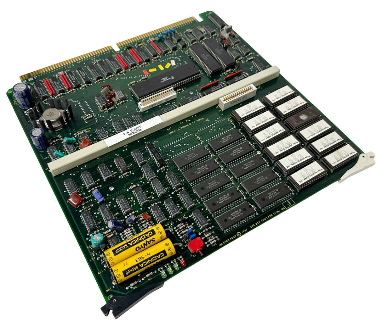 Executone Isoetec 15300 SYS 228 CPU Card IRS J