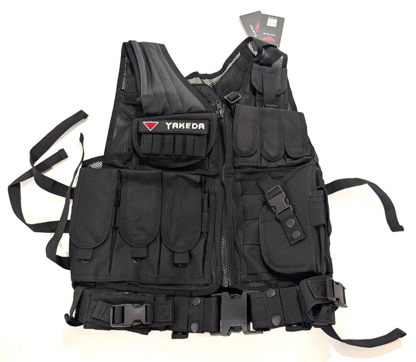 YAKEDA Tactical Vest Outdoor Ultra-Light Breathable Combat Training Vest *READ*