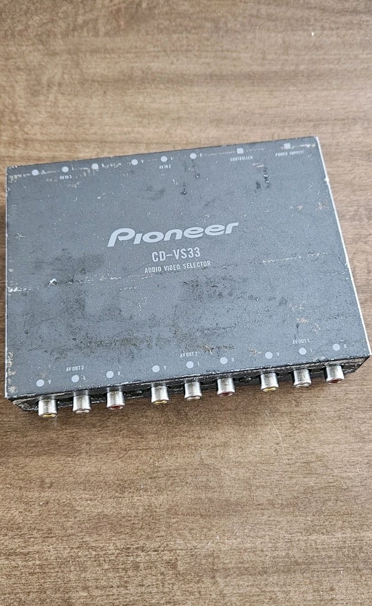 pioneer cd-vs33 AUDIO VIDEO SELECTOR