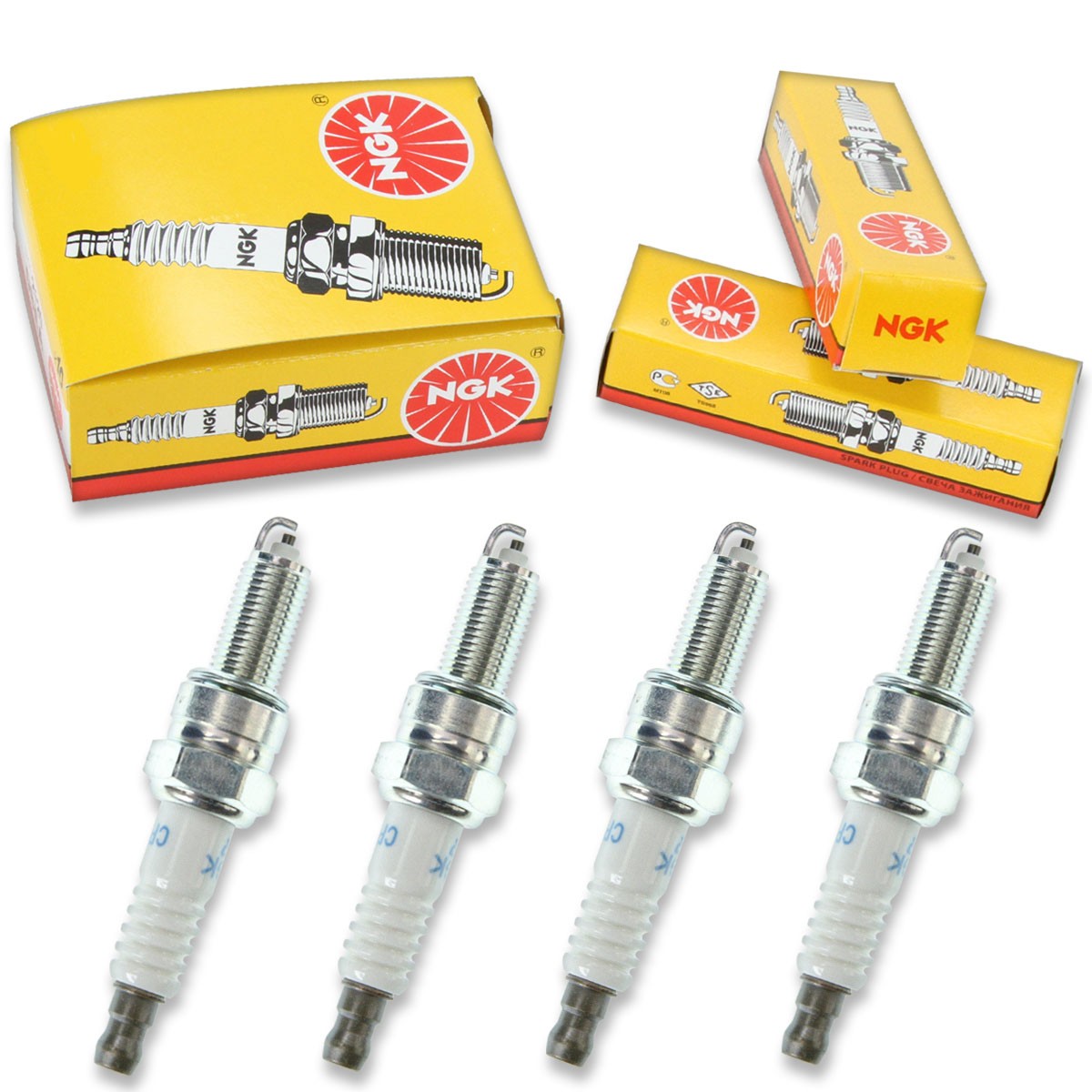 4pcs 2013 Arctic Cat Wildcat 4 1000 NGK Standard Spark Plugs 951cc 58ci Kit qo